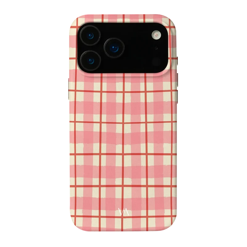 Strawberry Plaid phone case