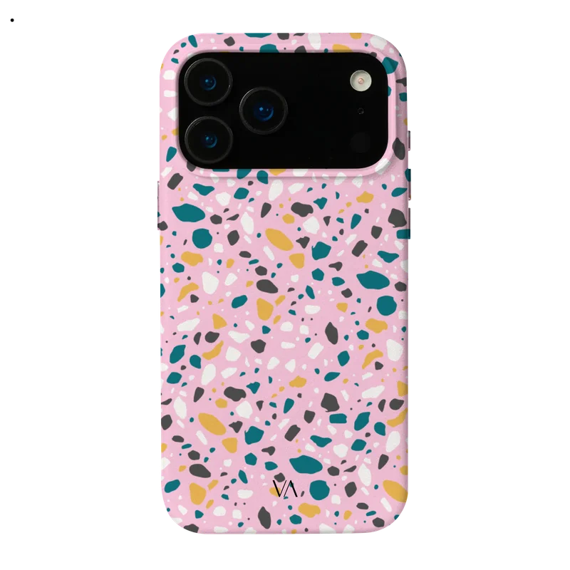 Pink Terrazzo phone case