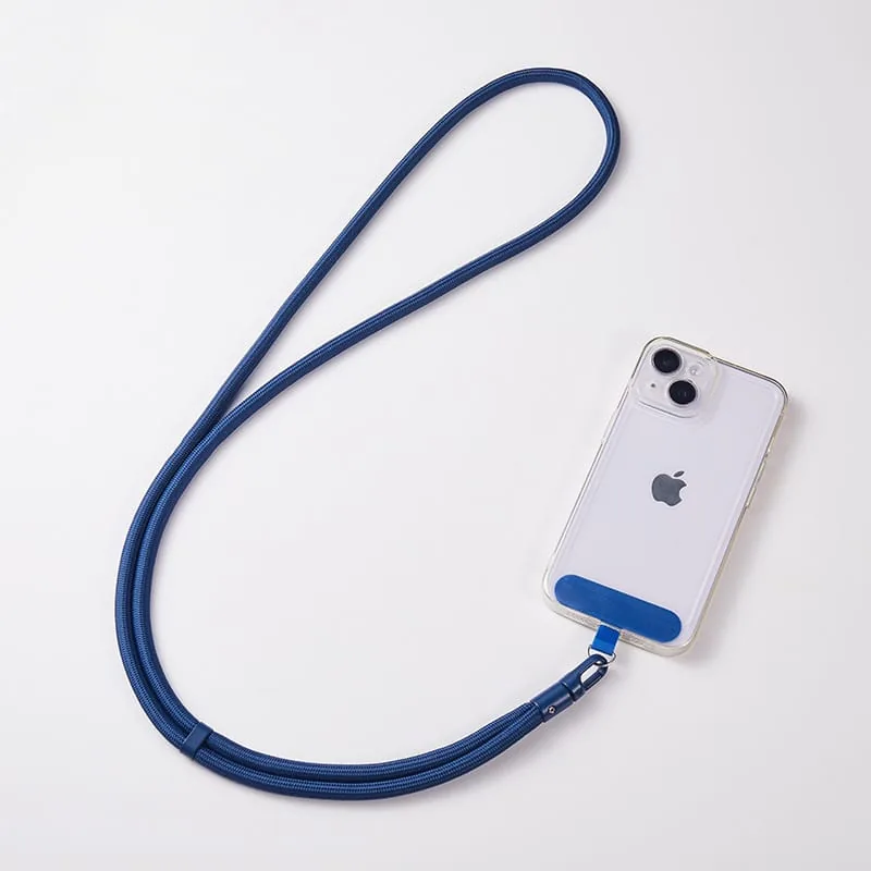 Vanguard Crossbody Strap — braided cord with tether patch